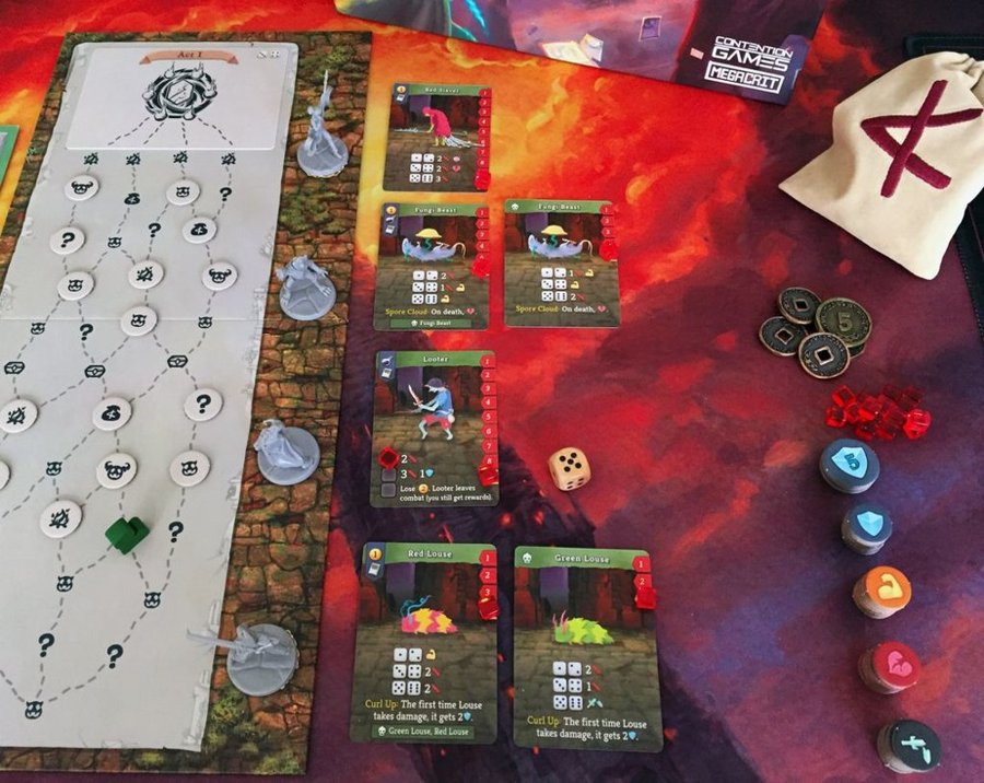 Slay the Spire: The Board Gameのマップ